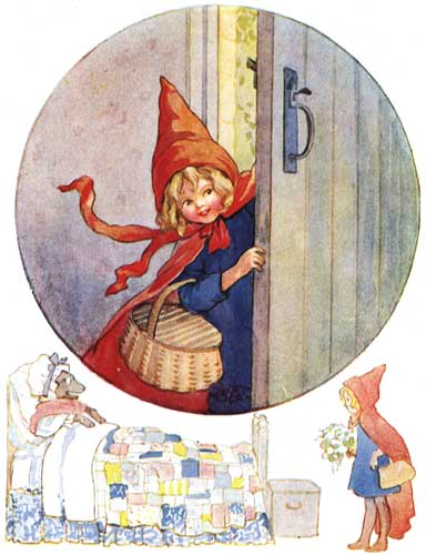 Red Riding Hood and Grandmother by Margaret Tarrant